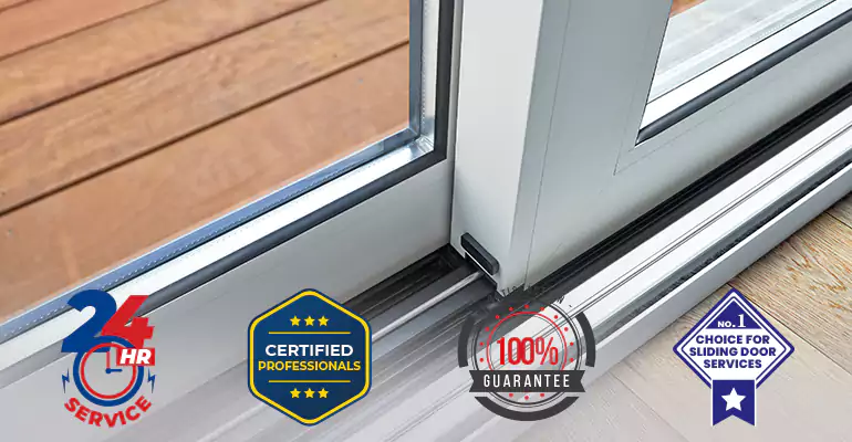 Commercial Sliding Door Track and Roller Repair in Parkland