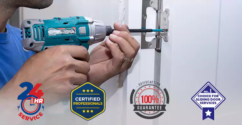 Front Door Hinge Repair in Parkland