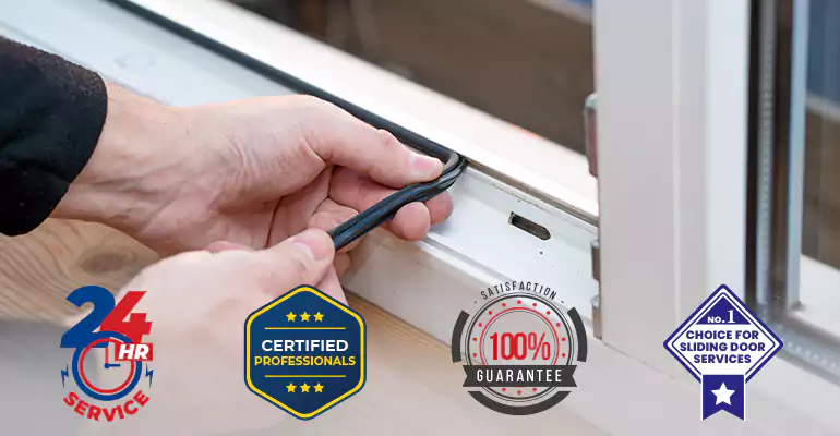 Sliding Glass Door Track Repair and Cost Estimate in Parkland