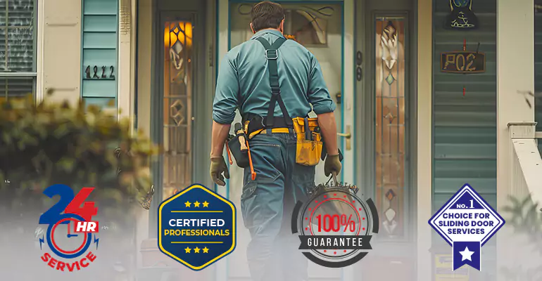 Porch Door Repair in Parkland