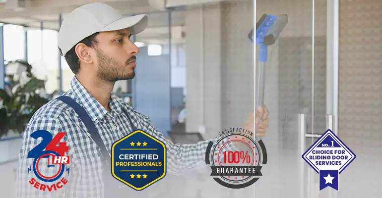 Frameless Shower Door Repair in Parkland