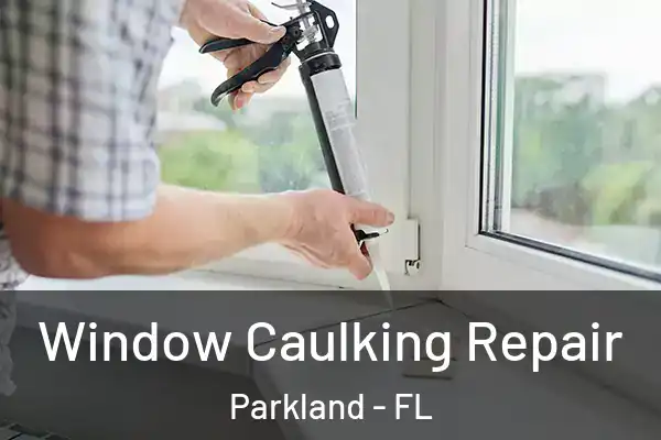 Window Caulking Repair Parkland - FL