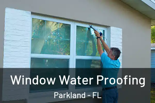 Window Water Proofing Parkland - FL